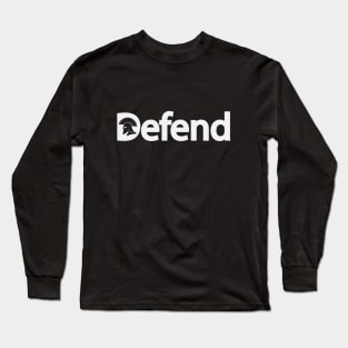 Defend artistic design Long Sleeve T-Shirt